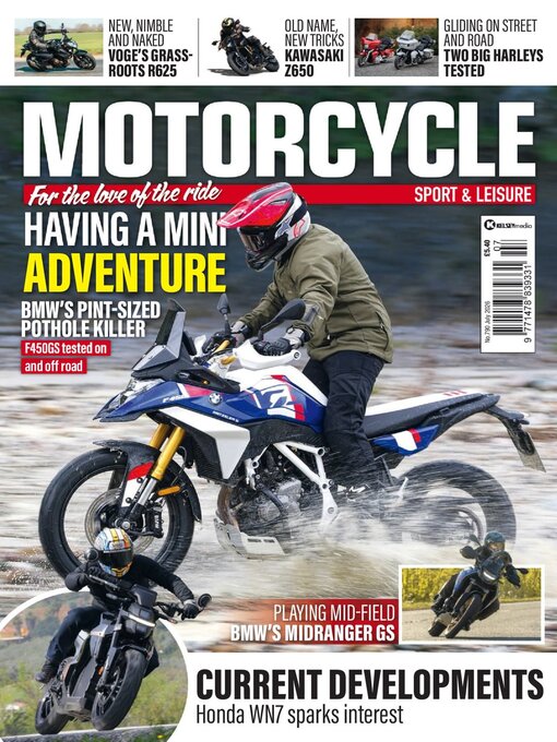 Cover image for Motorcycle Sport & Leisure